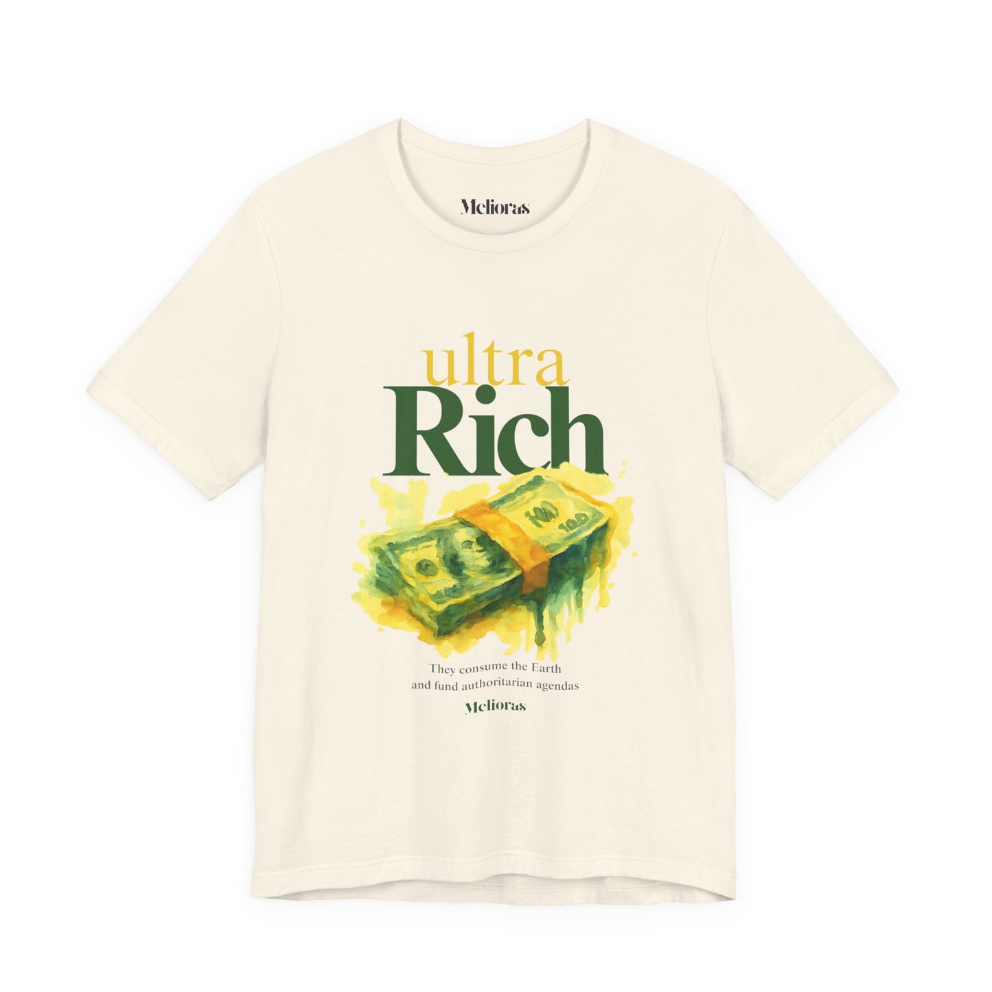 Ultra Rich T-Shirt | 180 GSM | Unisex - Melioras