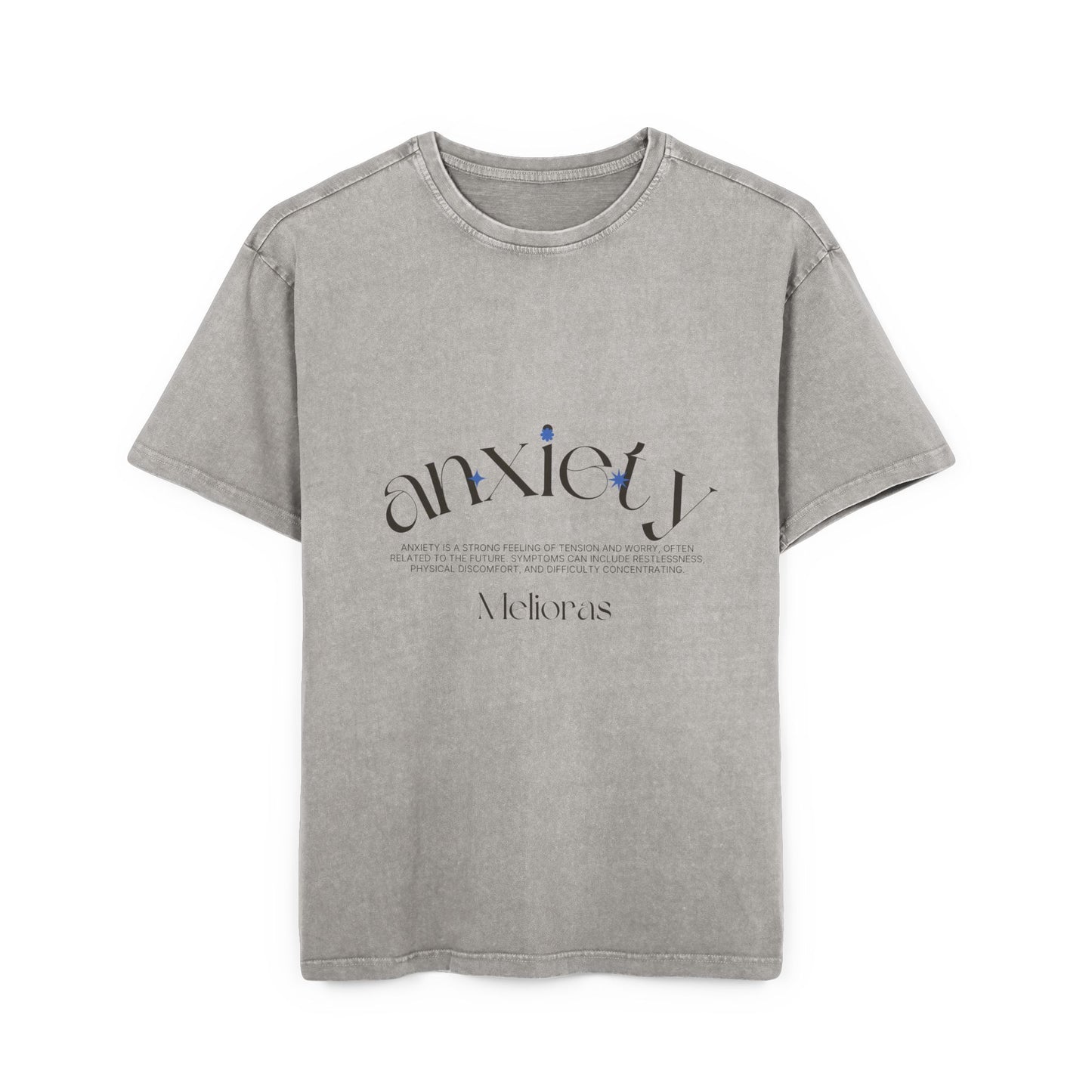 Vintage-Waschung Oversized T-Shirt - Melioras