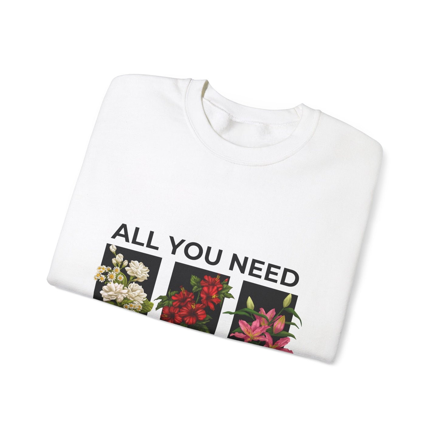 Crewneck Sweatshirt Floral - Melioras