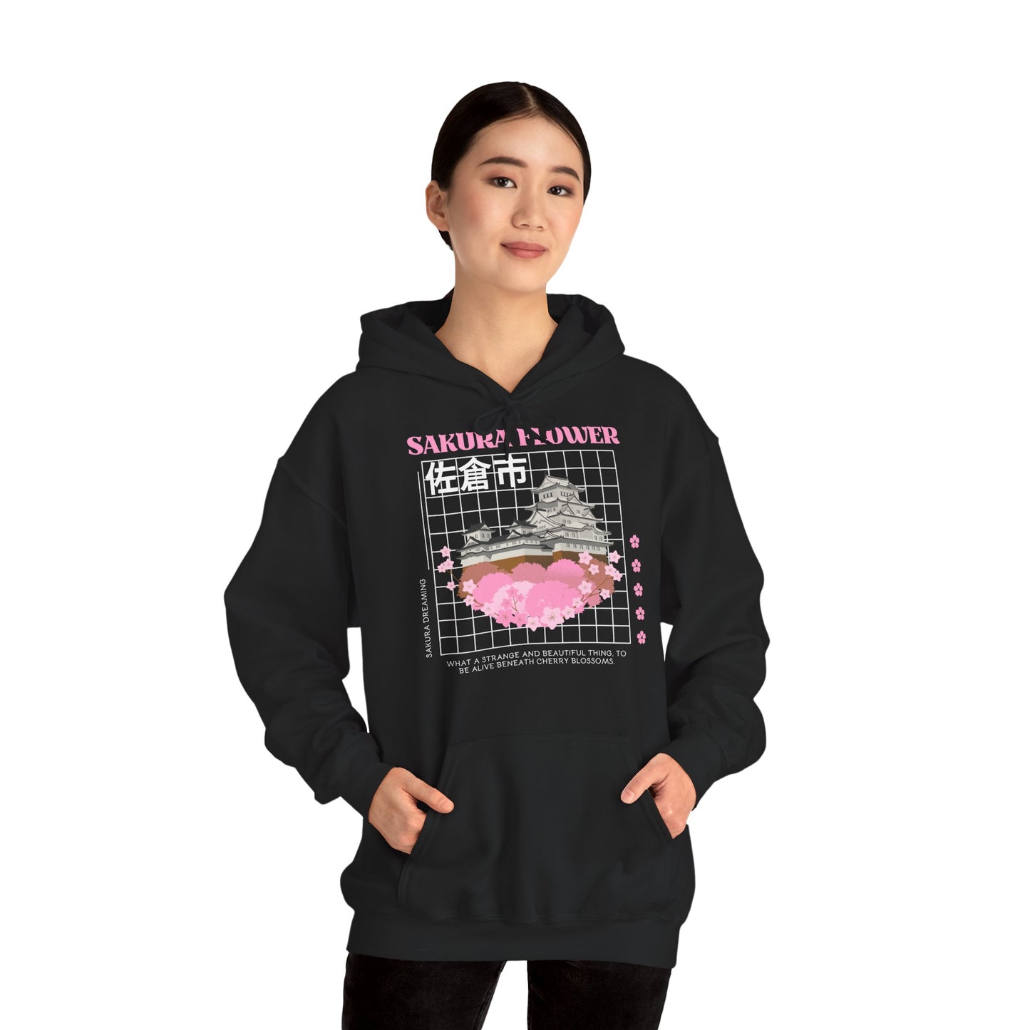 Sakura Flower Hoodie Unisex Heavy Blend™