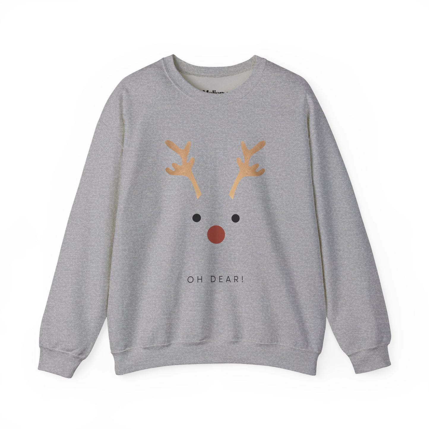 Rentier Sweater – Kuscheliger Unisex-Pullover für die Feiertage