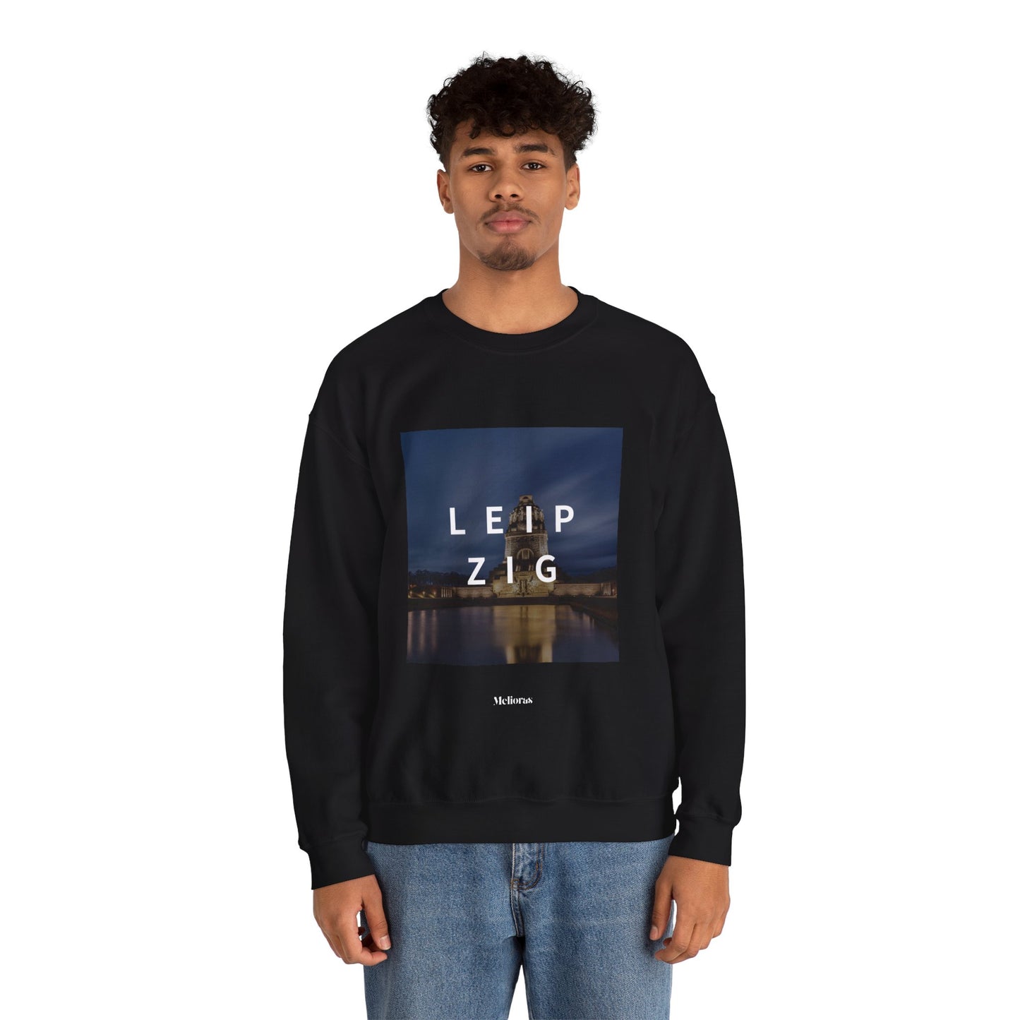 Leipzig Heavy Blend Sweatshirt – Homebase Edition by Melioras