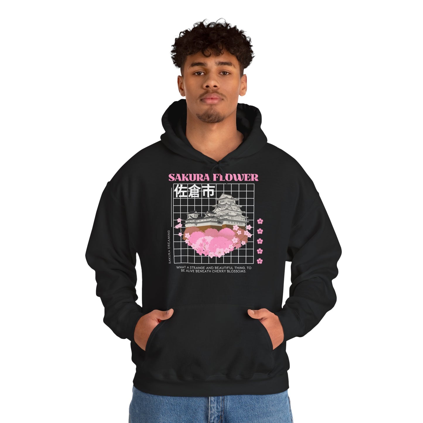 Sakura Flower Hoodie Unisex Heavy Blend™