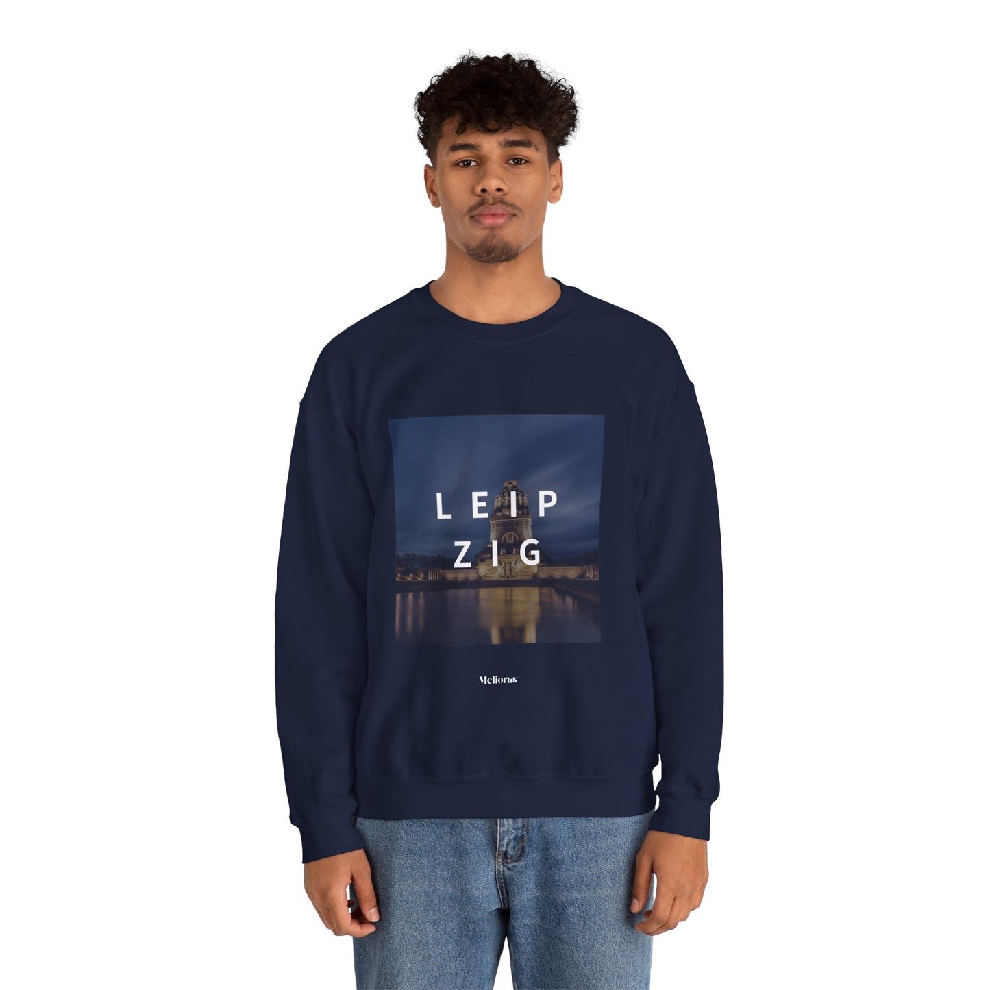 Leipzig Heavy Blend Sweatshirt – Homebase Edition by Melioras