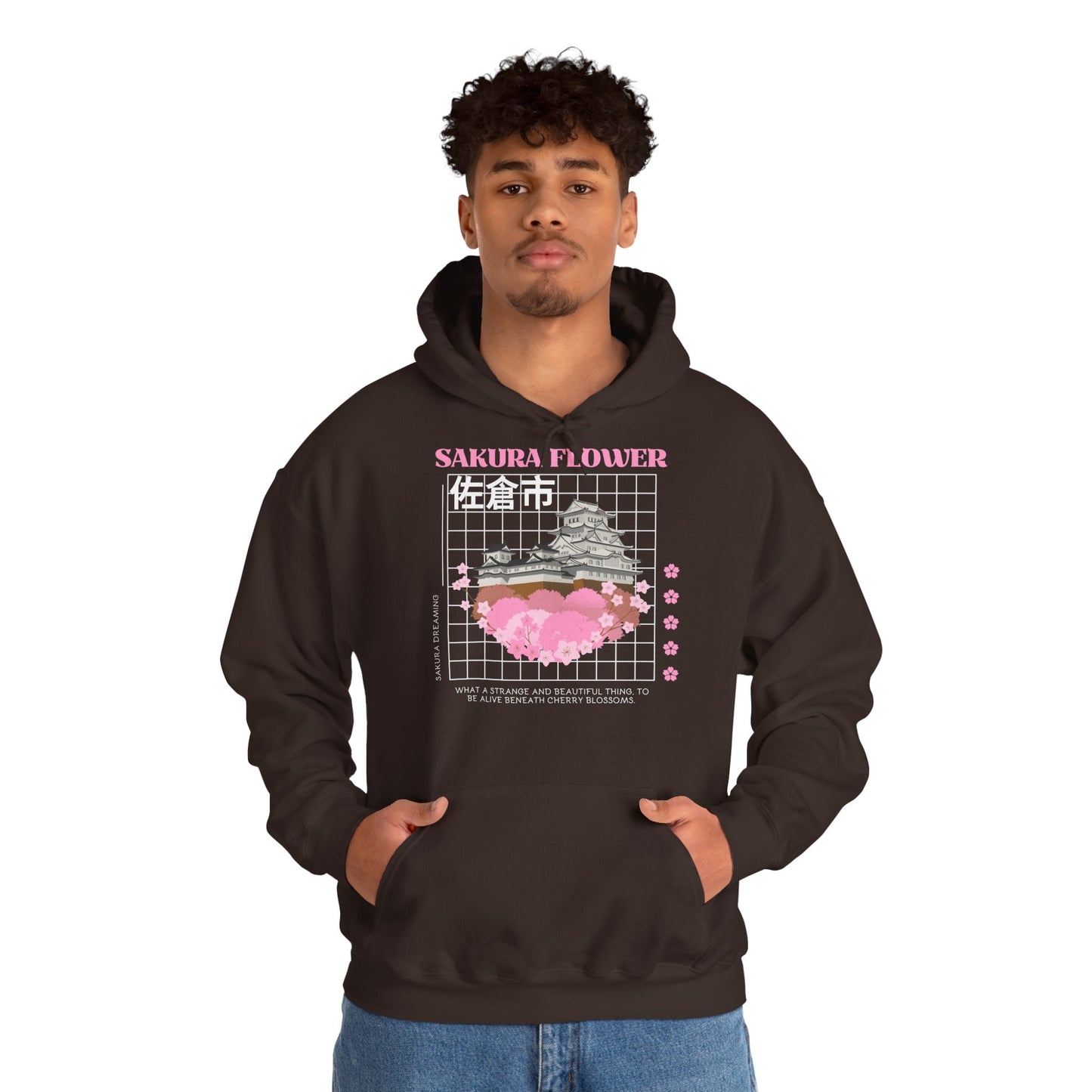 Sakura Flower Hoodie Unisex Heavy Blend™