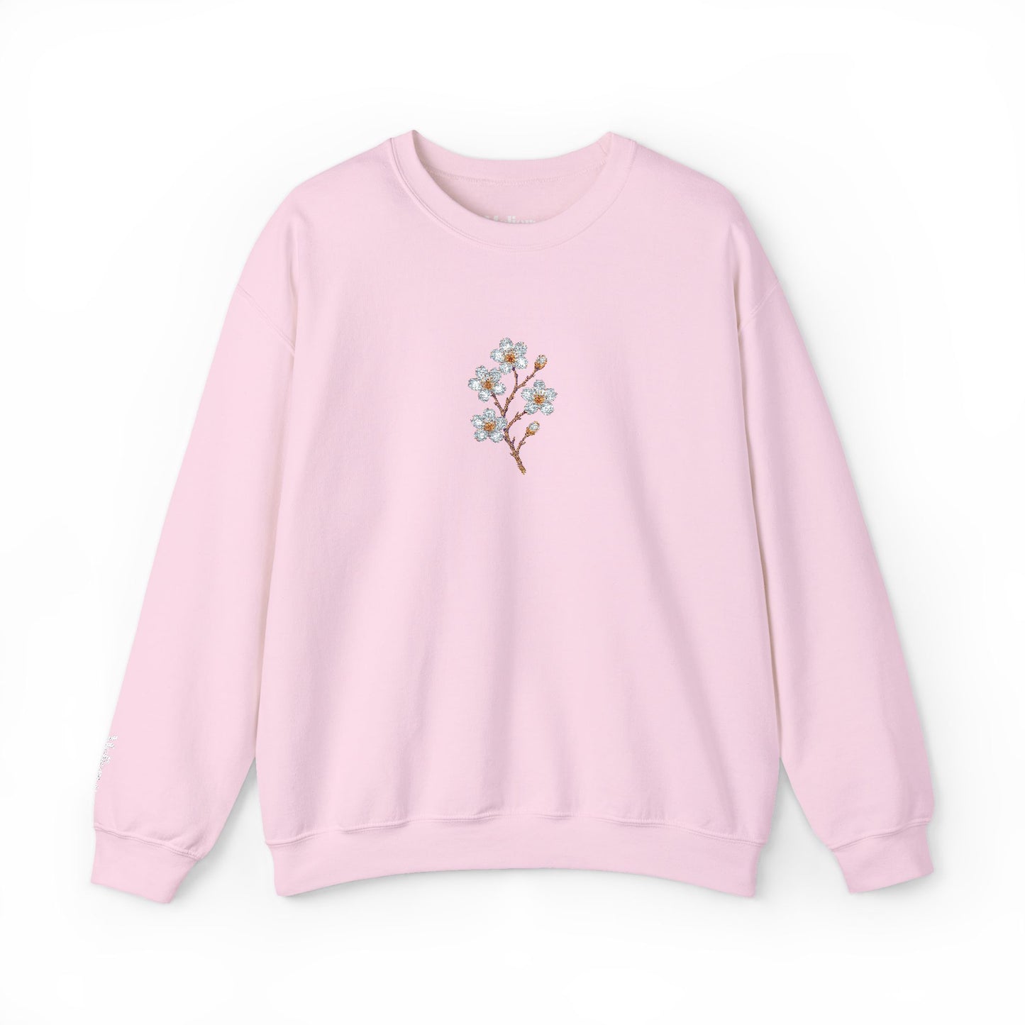 Kirschblüten Premium Stick Pullover | Unisex - Melioras