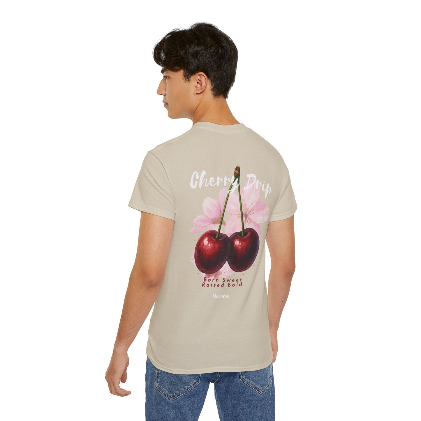 Cherry Drip Tee | 180 GSM | Unisex - Melioras