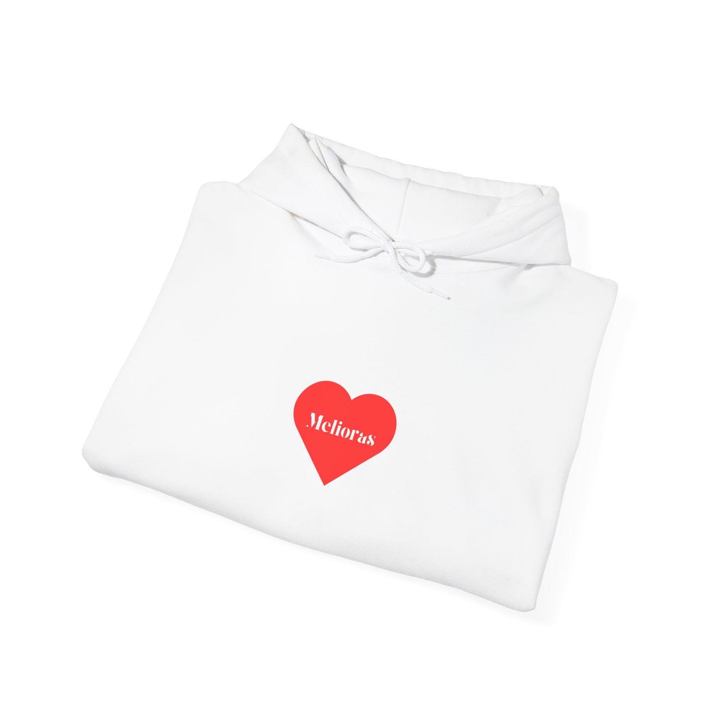 Herz Hoodie – | 100 % Baumwolle