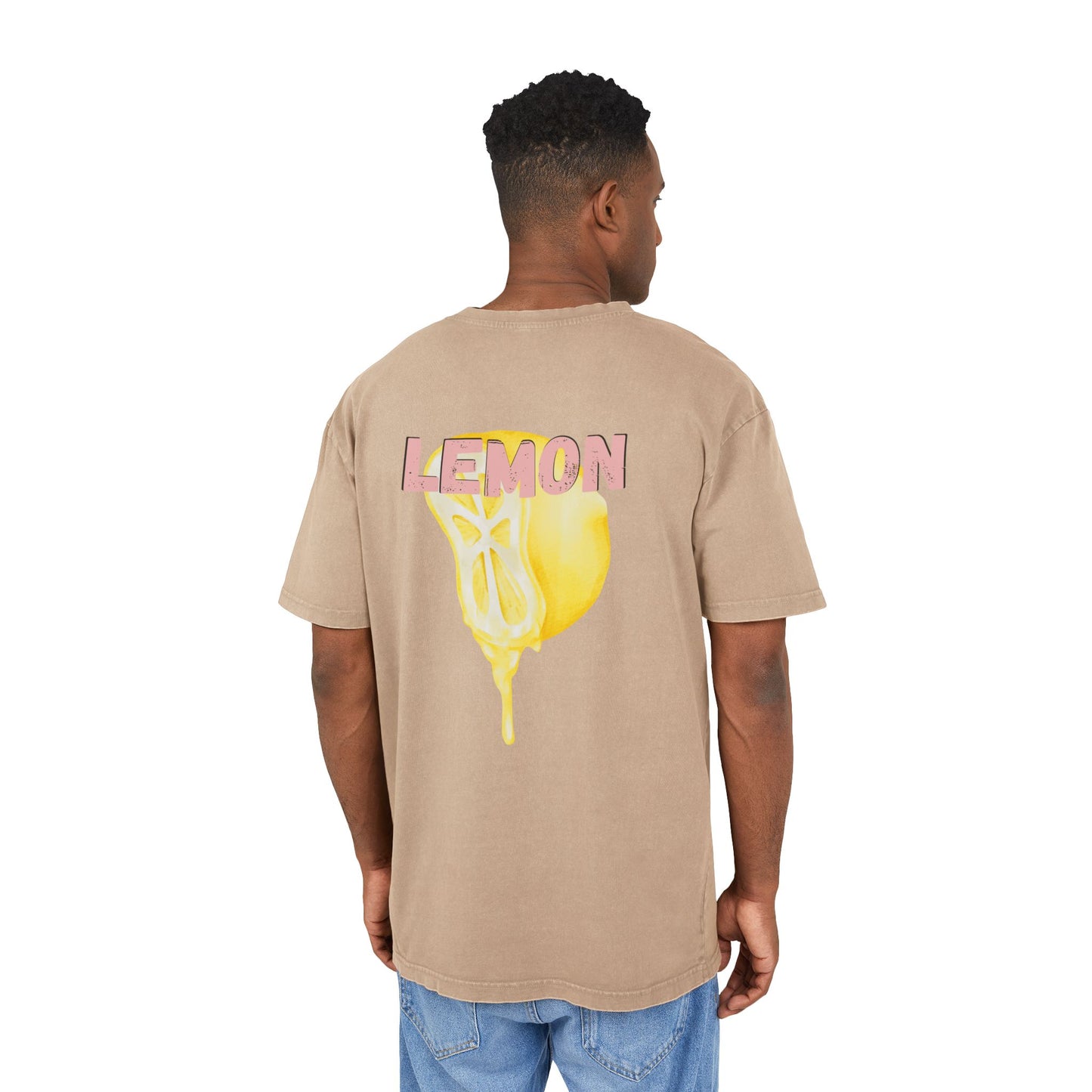 Unisex Oversized T-Shirt mit Lemon-Print - Melioras