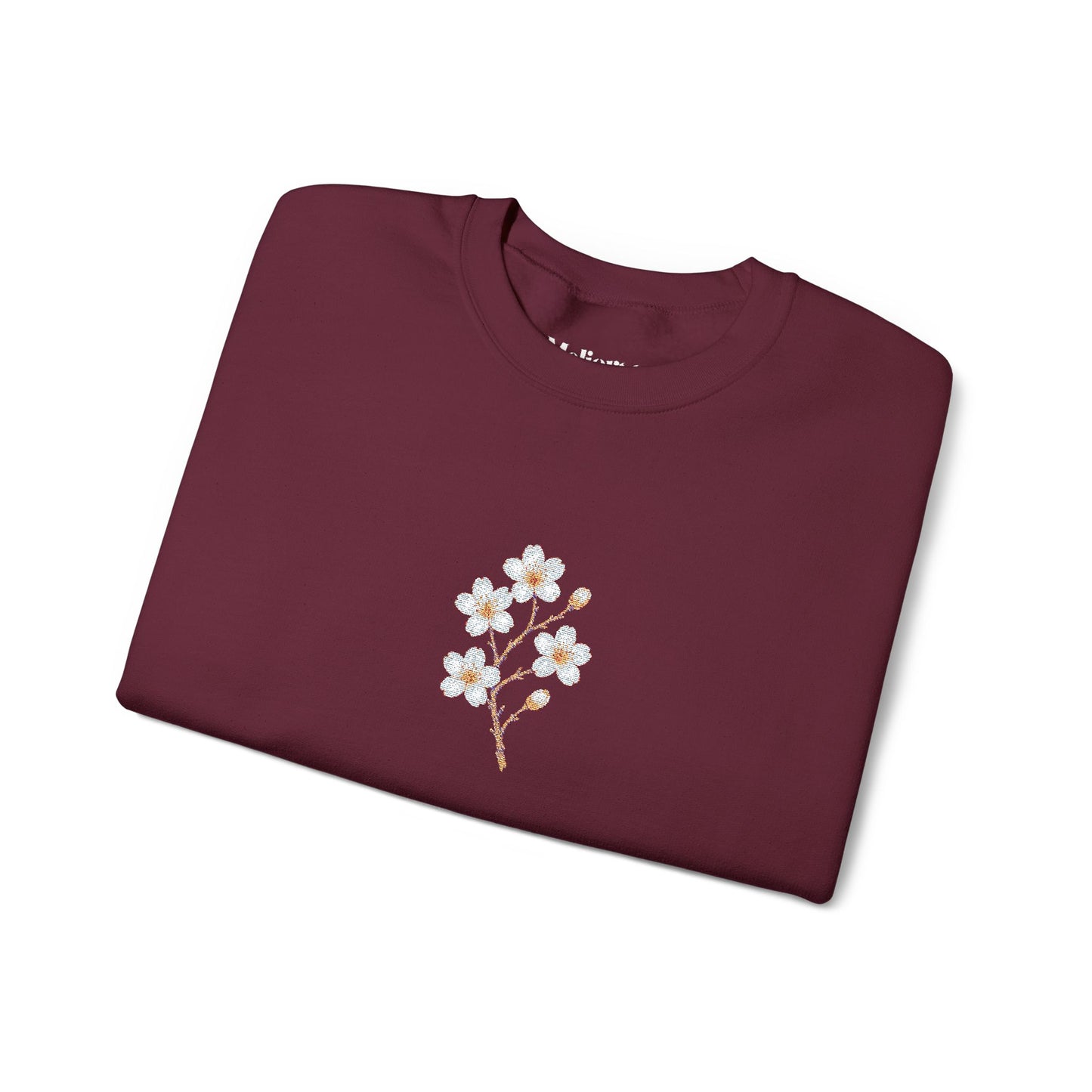 Kirschblüten Premium Stick Pullover | Unisex - Melioras