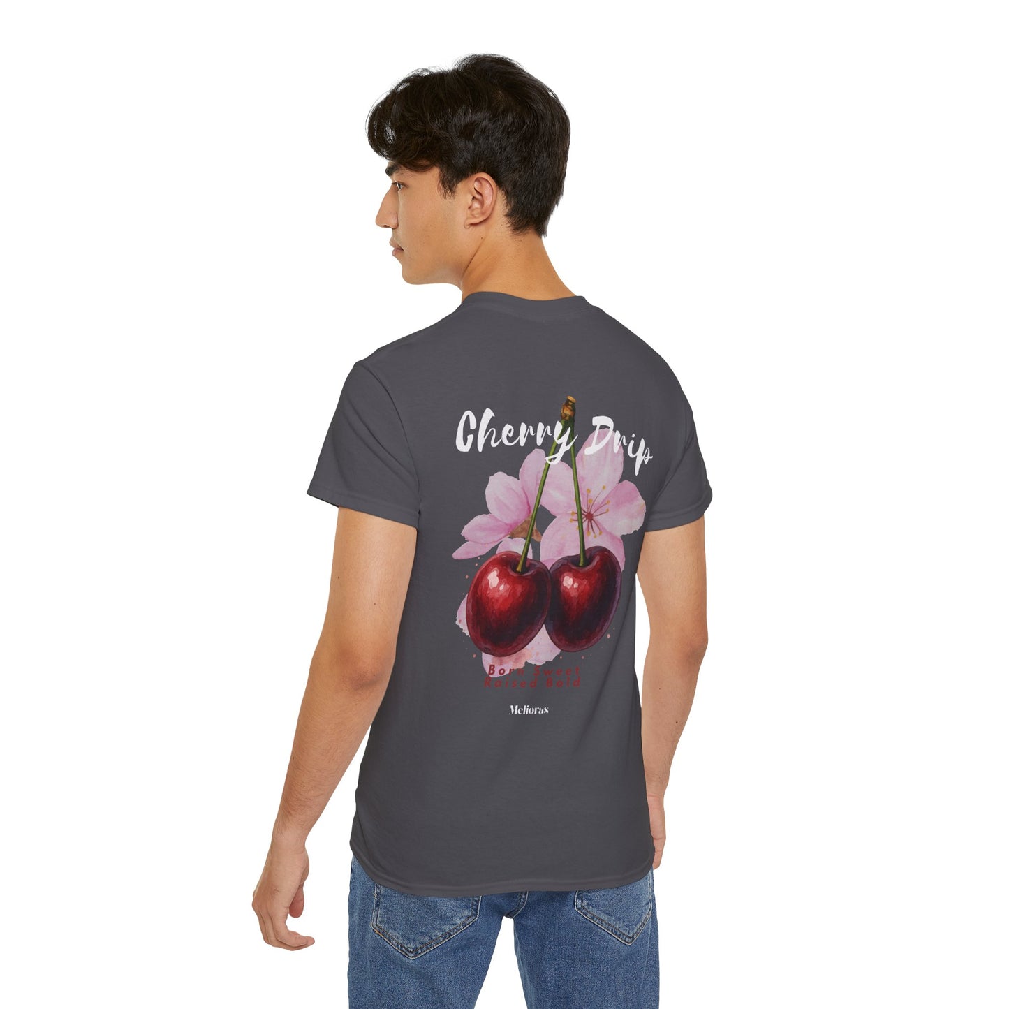 Cherry Drip Tee | 180 GSM | Unisex - Melioras