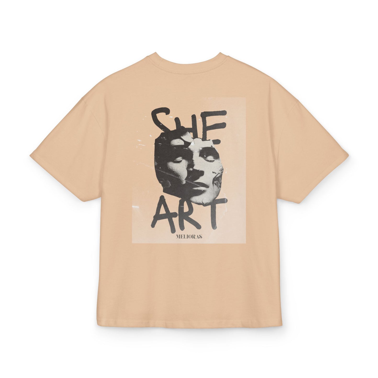 OVERSIZED T-SHIRT „SHE ART“ – UNISEX - Melioras