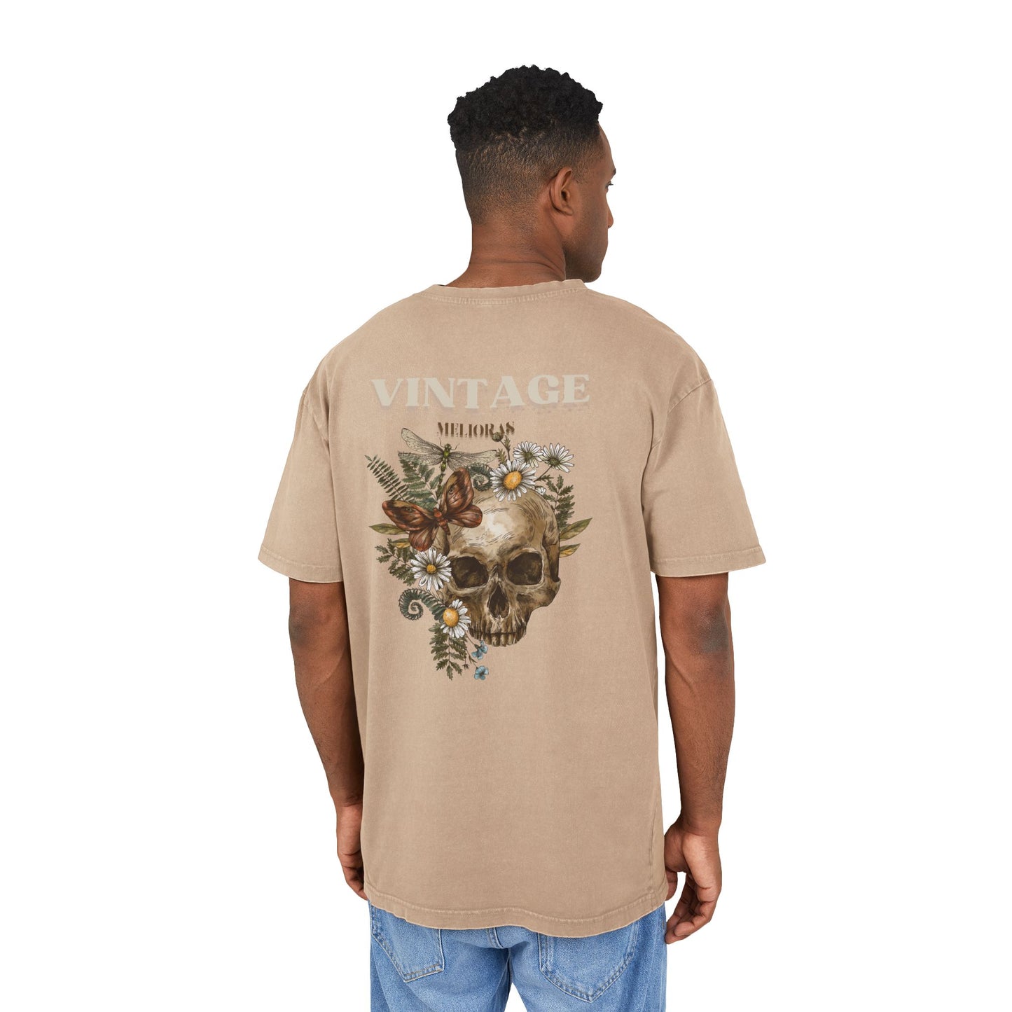 Unisex Vintage-Waschung T-Shirt
