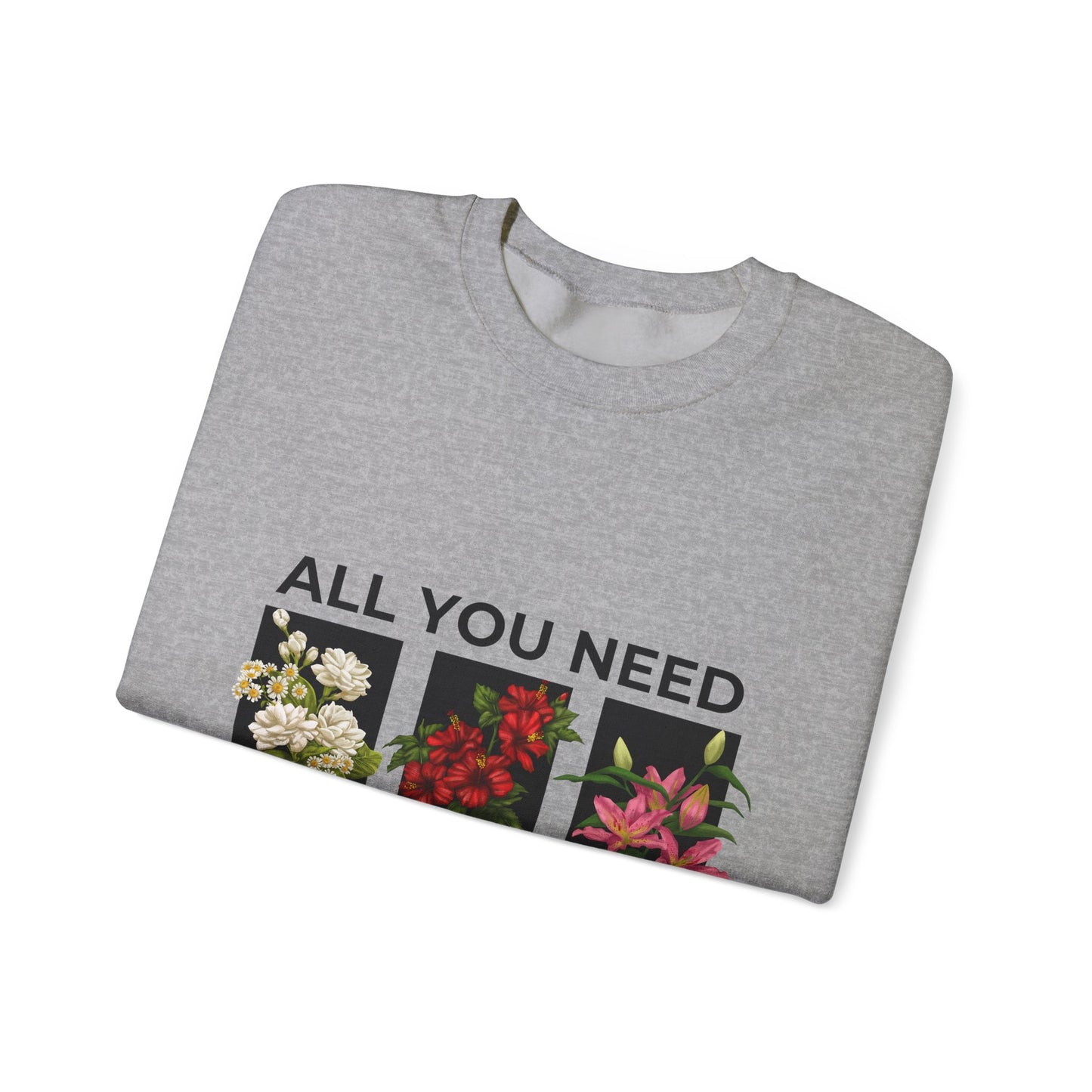 Crewneck Sweatshirt Floral - Melioras