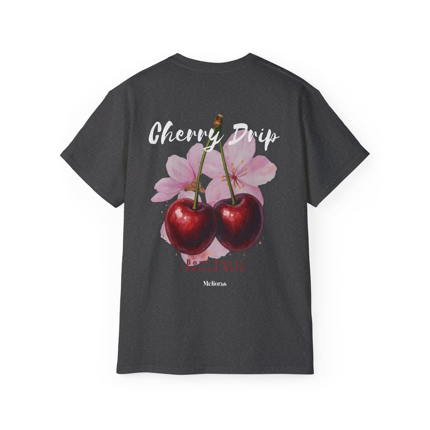 Cherry Drip Tee | 180 GSM | Unisex - Melioras