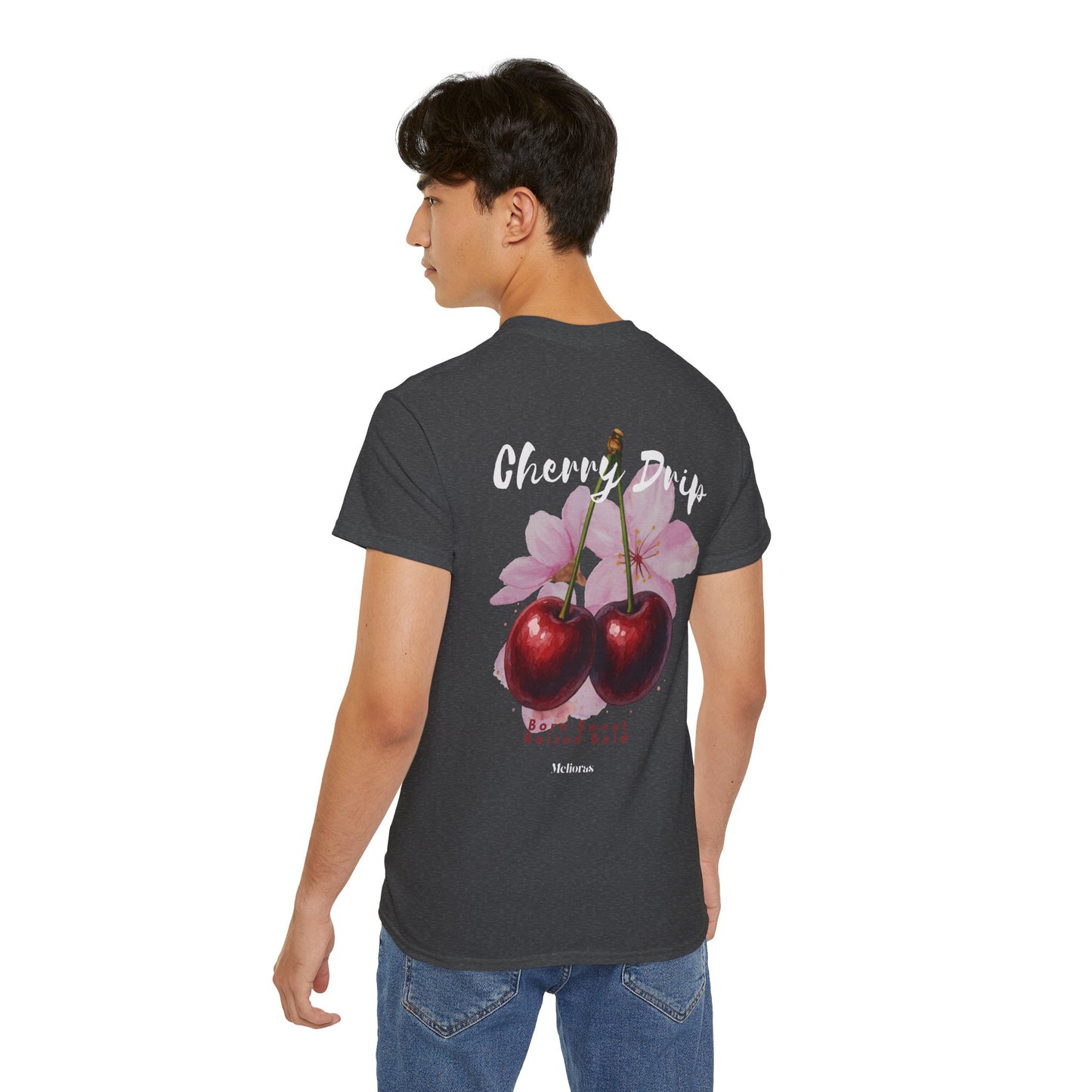 Cherry Drip Tee | 180 GSM | Unisex - Melioras