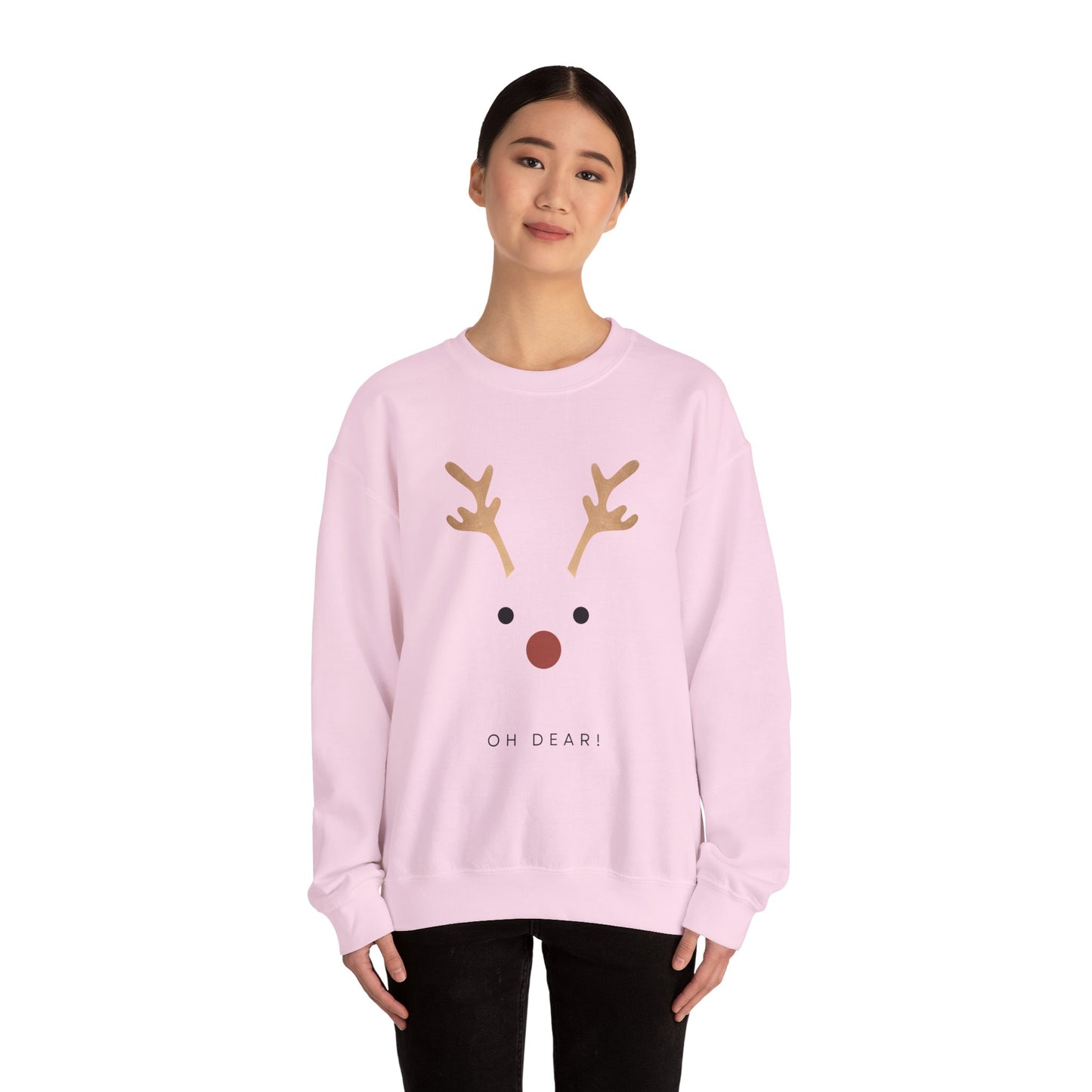 Rentier Sweater – Kuscheliger Unisex-Pullover für die Feiertage
