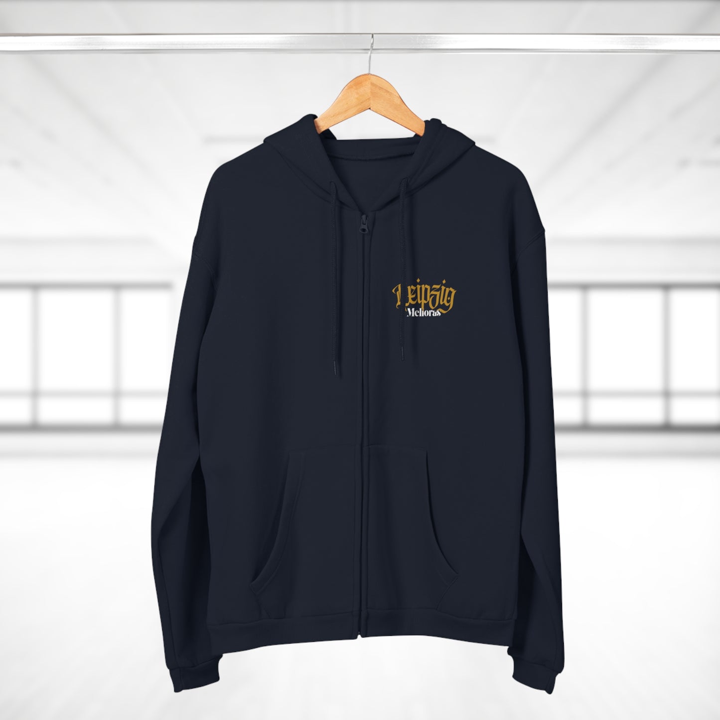 Leipzig Spirit Zip-Hoodie - Unisex Streetwear