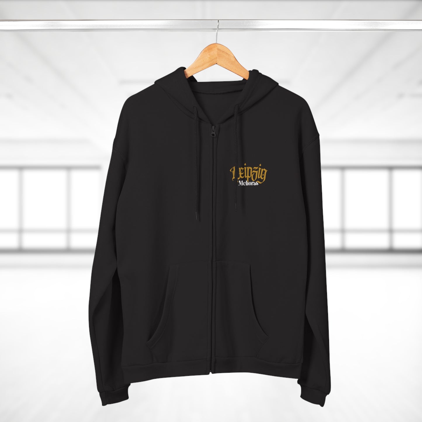 Leipzig Spirit Zip-Hoodie - Unisex Streetwear