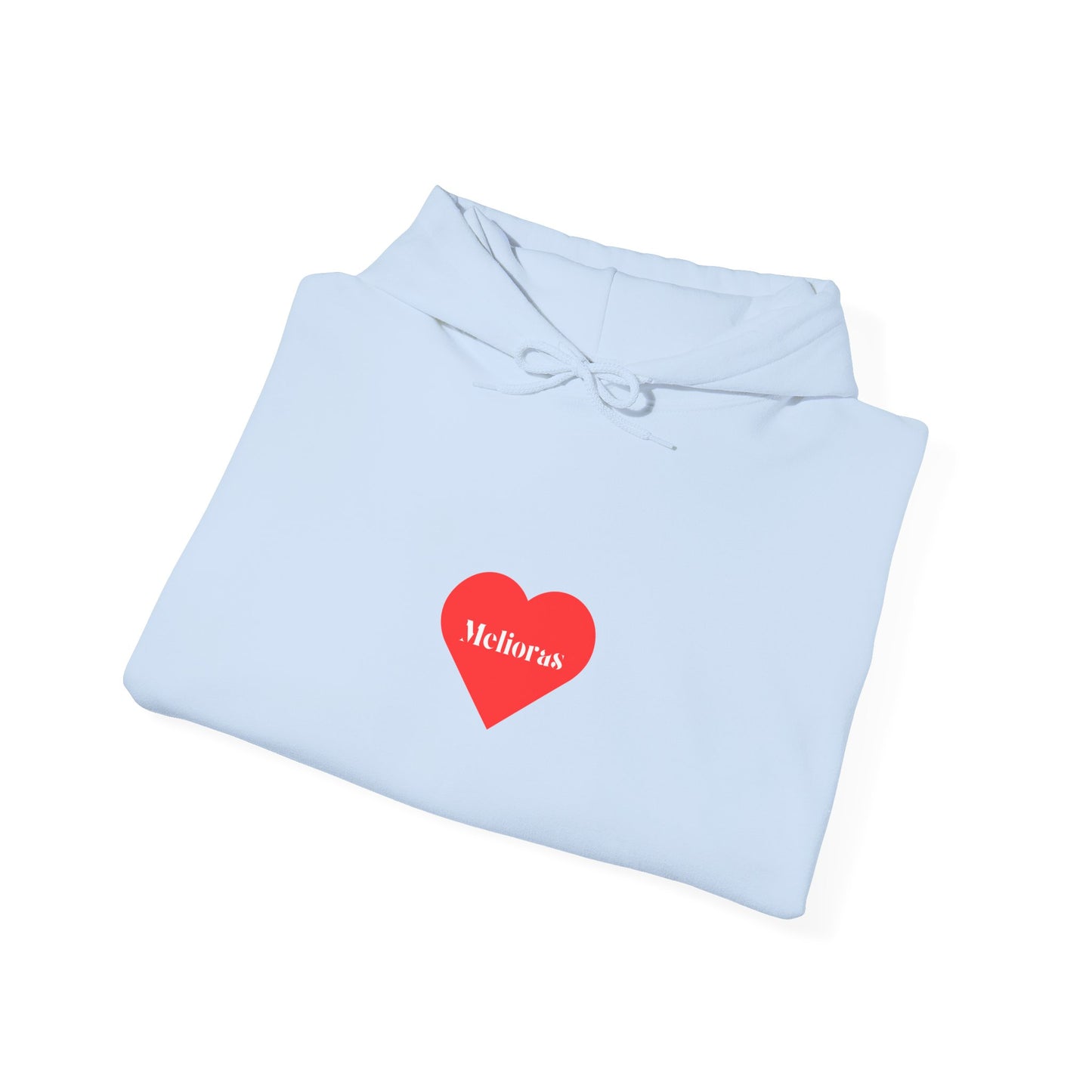 Herz Hoodie – | 100 % Baumwolle