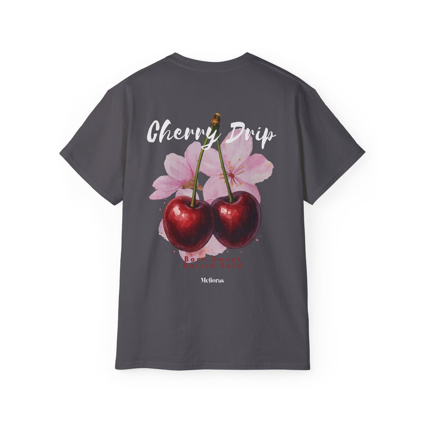 Cherry Drip Tee | 180 GSM | Unisex - Melioras