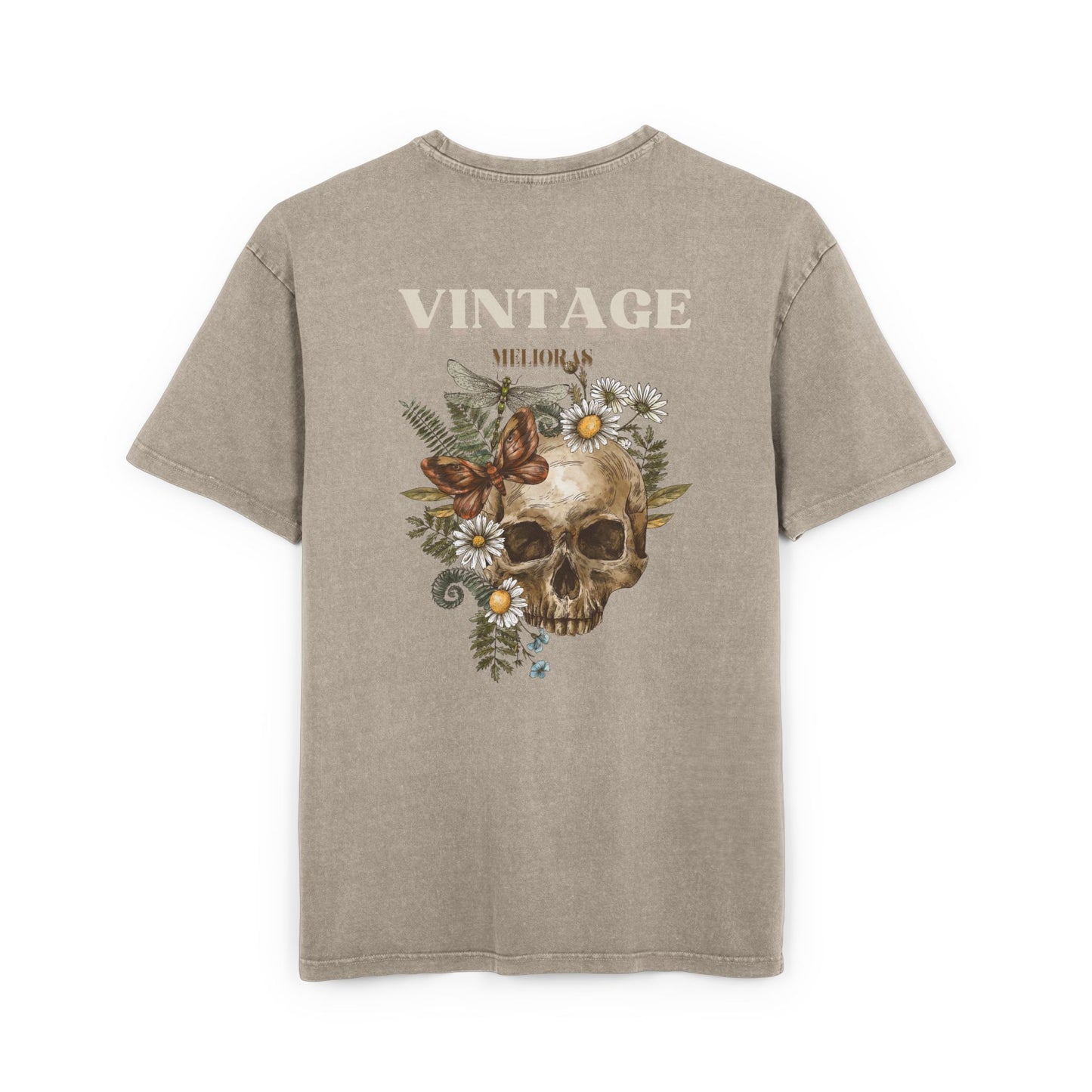 Unisex Vintage-Waschung T-Shirt