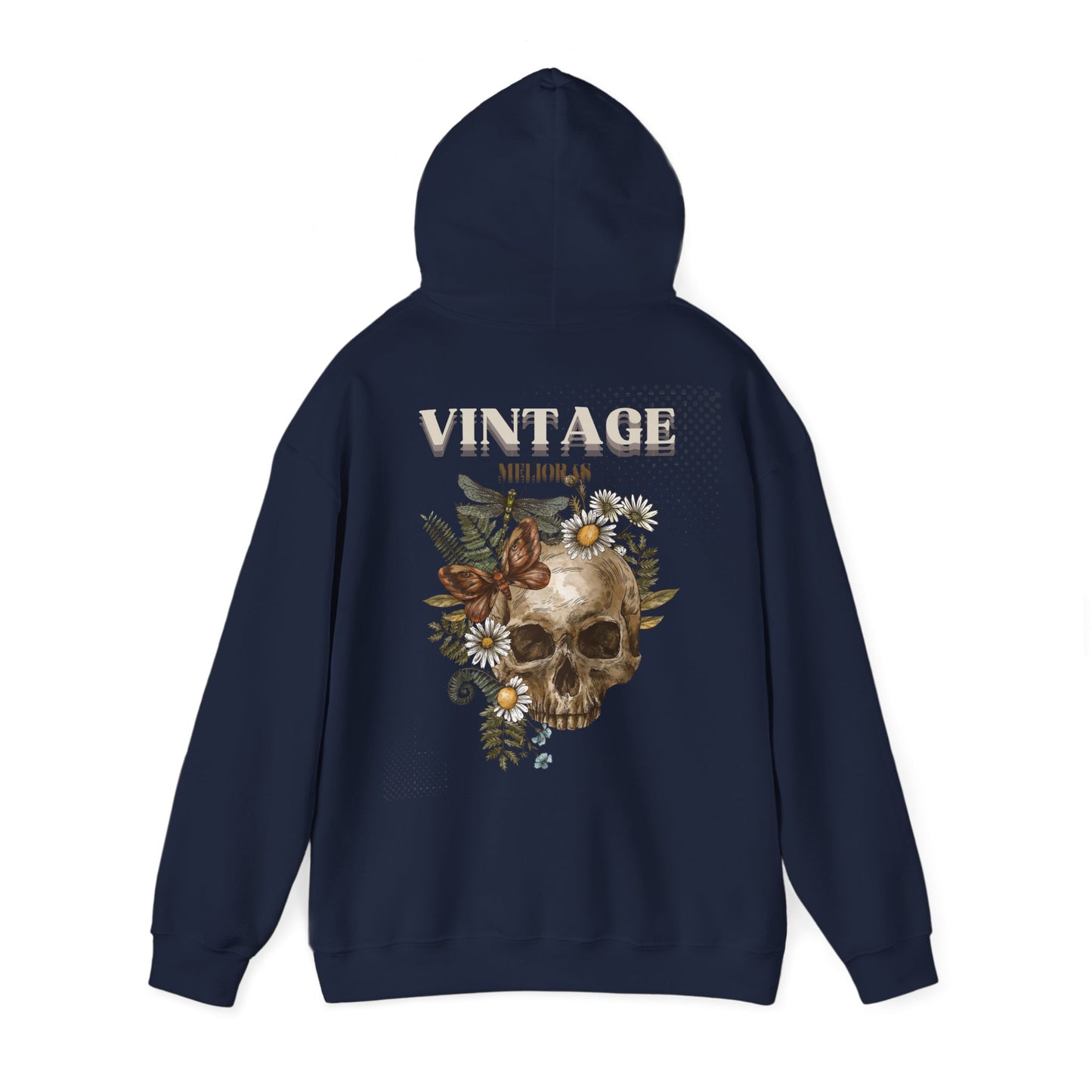 LIMITED DROP – Der Vintage Skull Hoodie