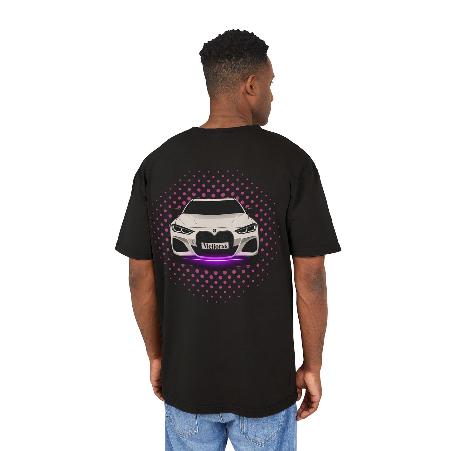 NIGHTSHIFT - Acid Washed Oversized Tee - Melioras