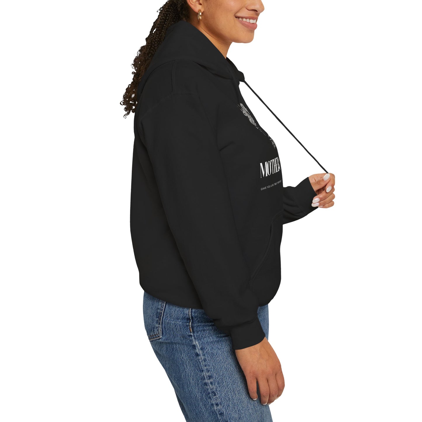 Unisex Oversized Hoodie | Mother Floral Print - Melioras