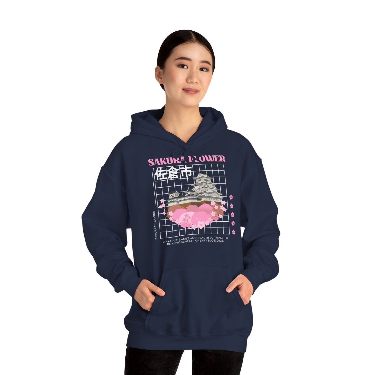 Sakura Flower Hoodie Unisex Heavy Blend™