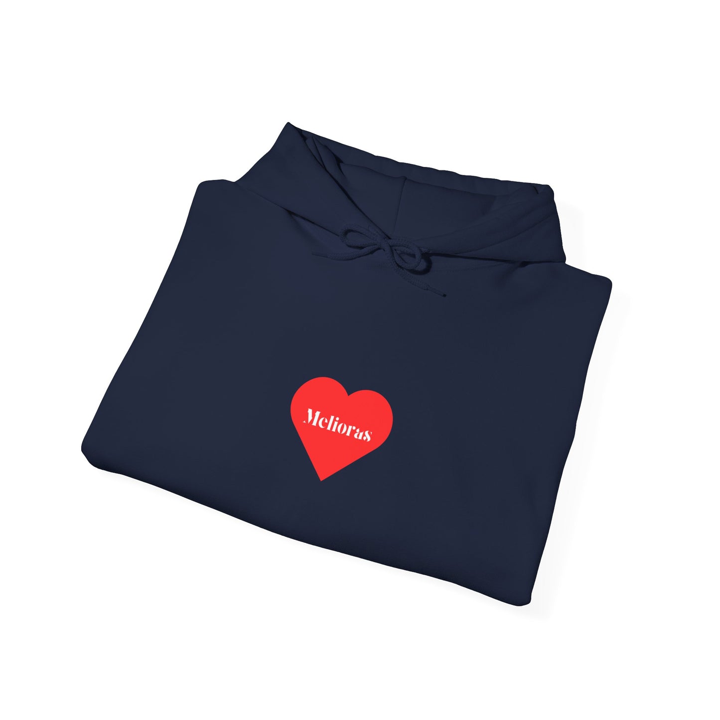 Herz Hoodie – | 100 % Baumwolle