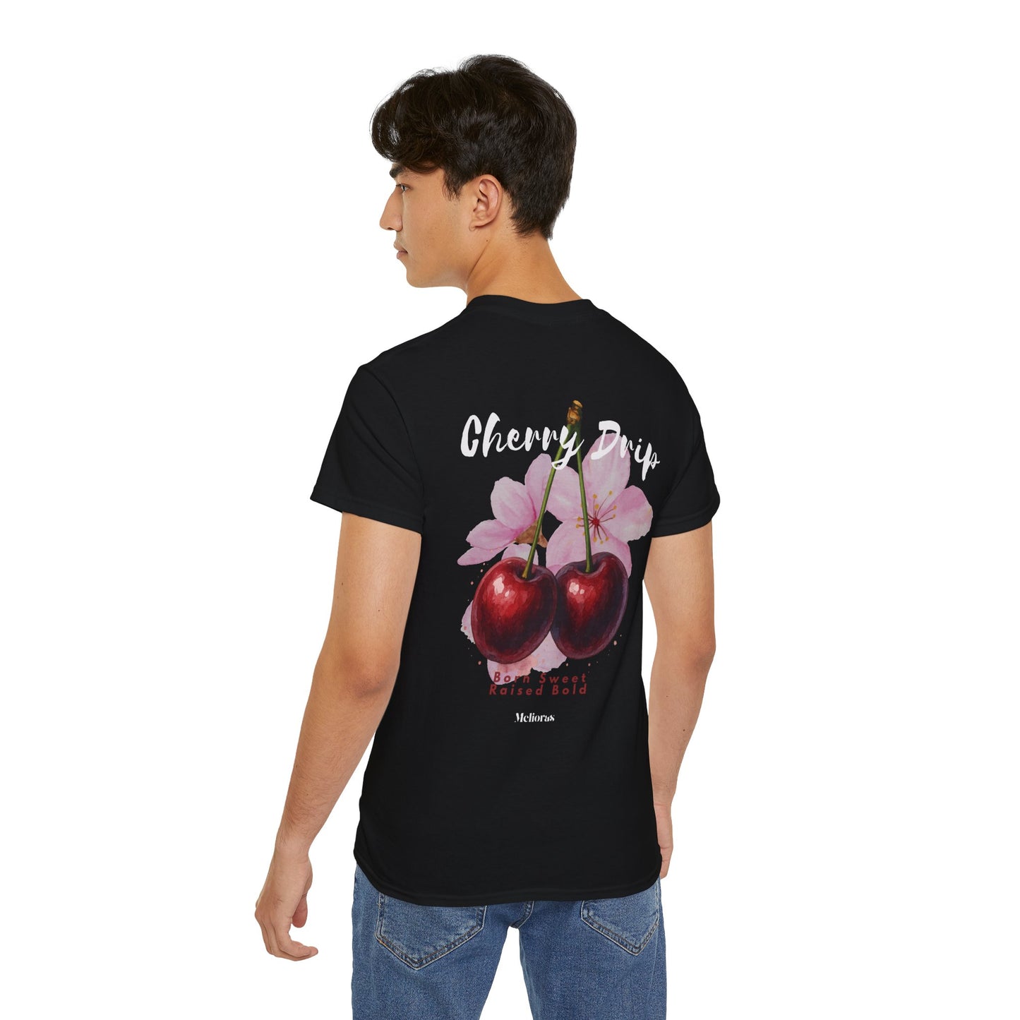 Cherry Drip Tee | 180 GSM | Unisex - Melioras
