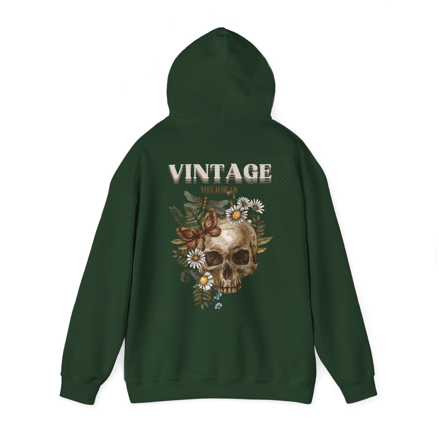 LIMITED DROP – Der Vintage Skull Hoodie
