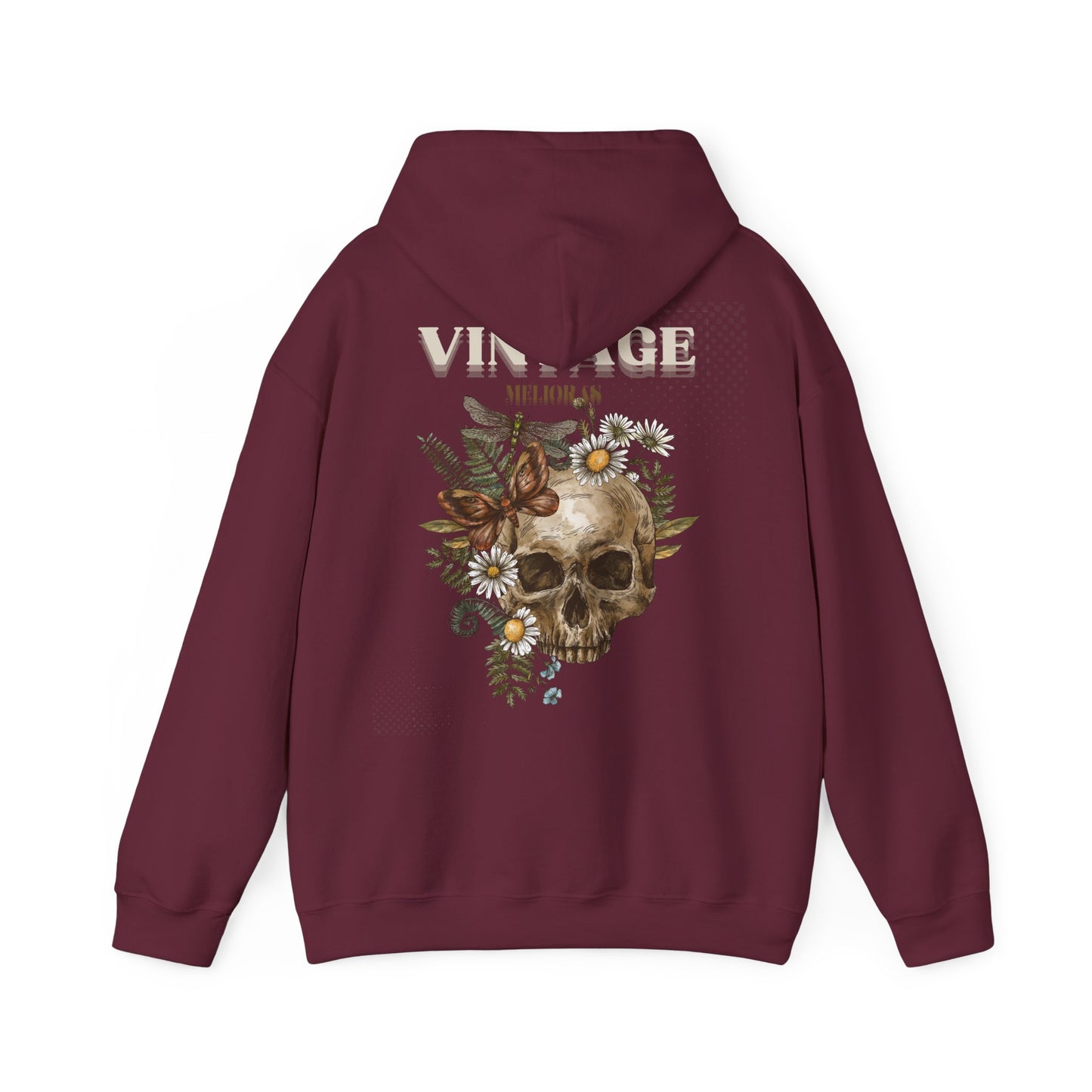 LIMITED DROP – Der Vintage Skull Hoodie
