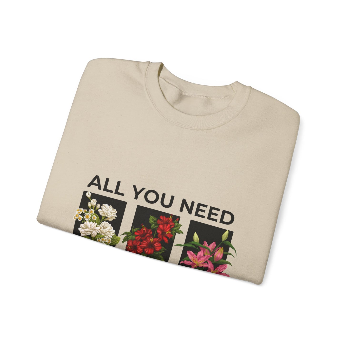 Crewneck Sweatshirt Floral - Melioras