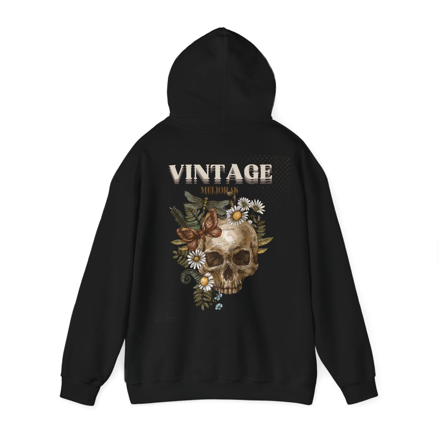 LIMITED DROP – Der Vintage Skull Hoodie