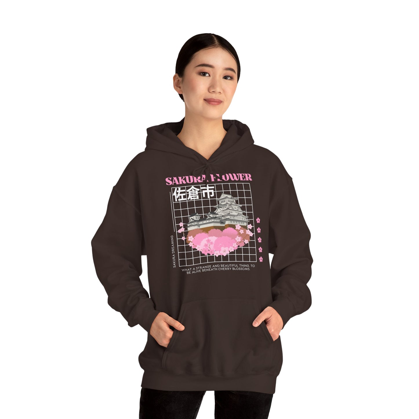 Sakura Flower Hoodie Unisex Heavy Blend™
