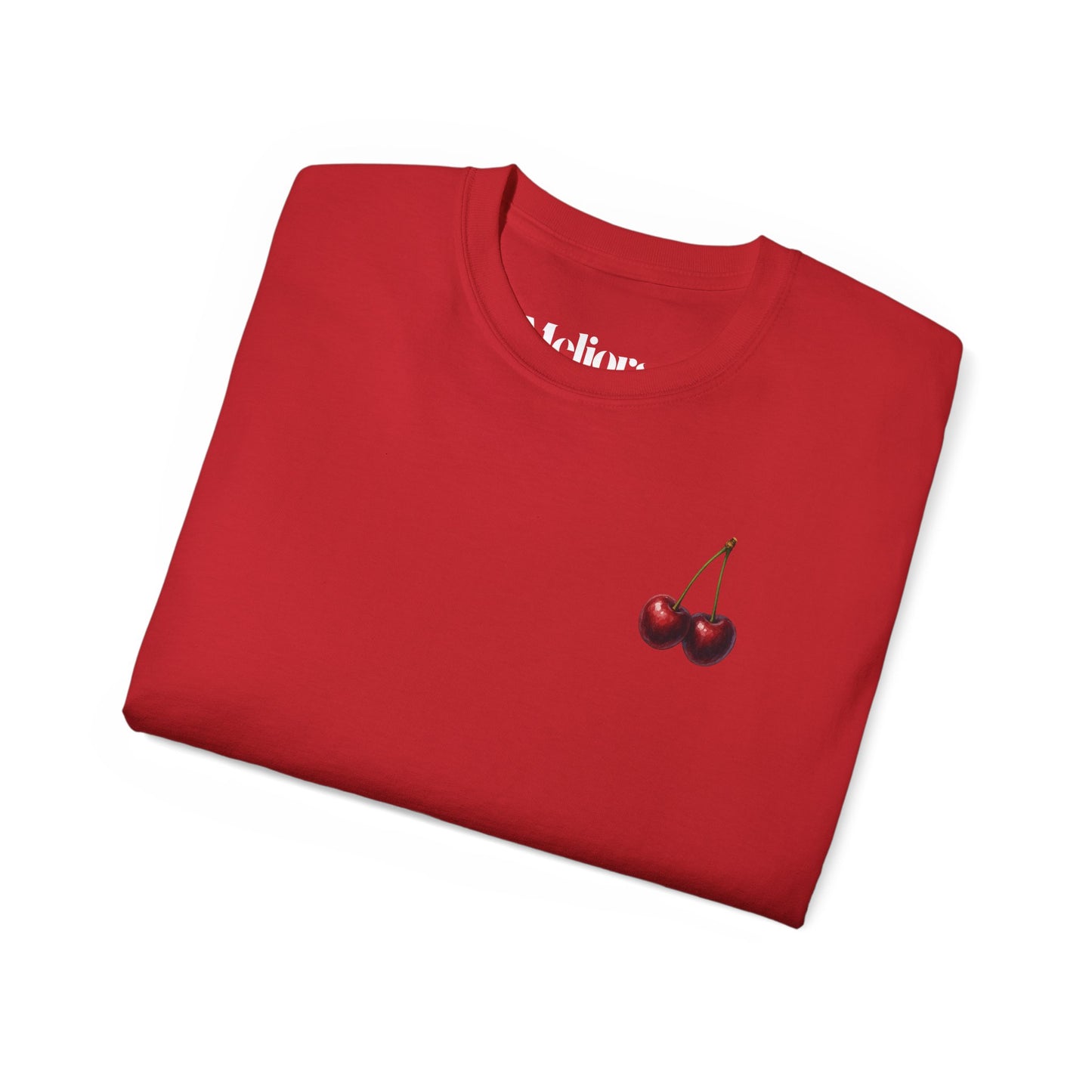 Cherry Drip Tee | 180 GSM | Unisex - Melioras