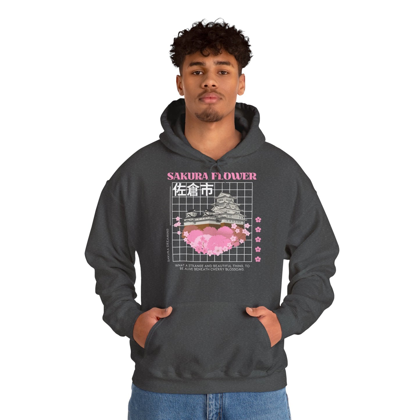Sakura Flower Hoodie Unisex Heavy Blend™