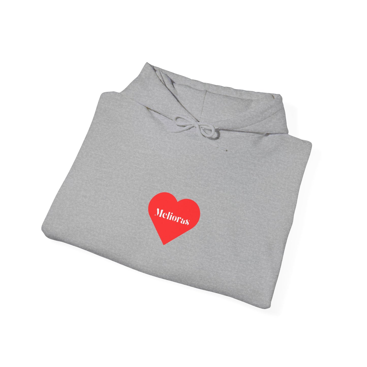 Herz Hoodie – | 100 % Baumwolle