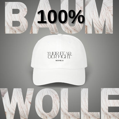 Premium Snapback | 100% Baumwolle | Their Fear, Our Fight – Inspirierende Kappe