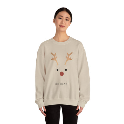 Rentier Sweater – Kuscheliger Unisex-Pullover für die Feiertage