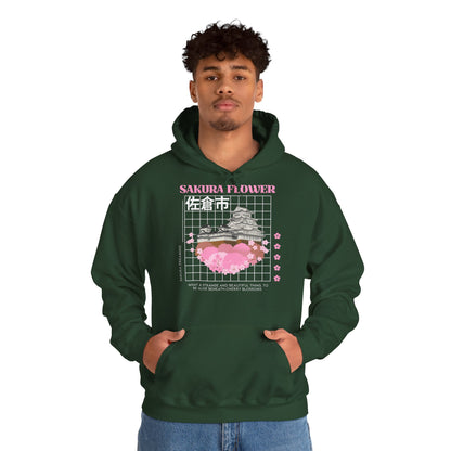 Sakura Flower Hoodie Unisex Heavy Blend™