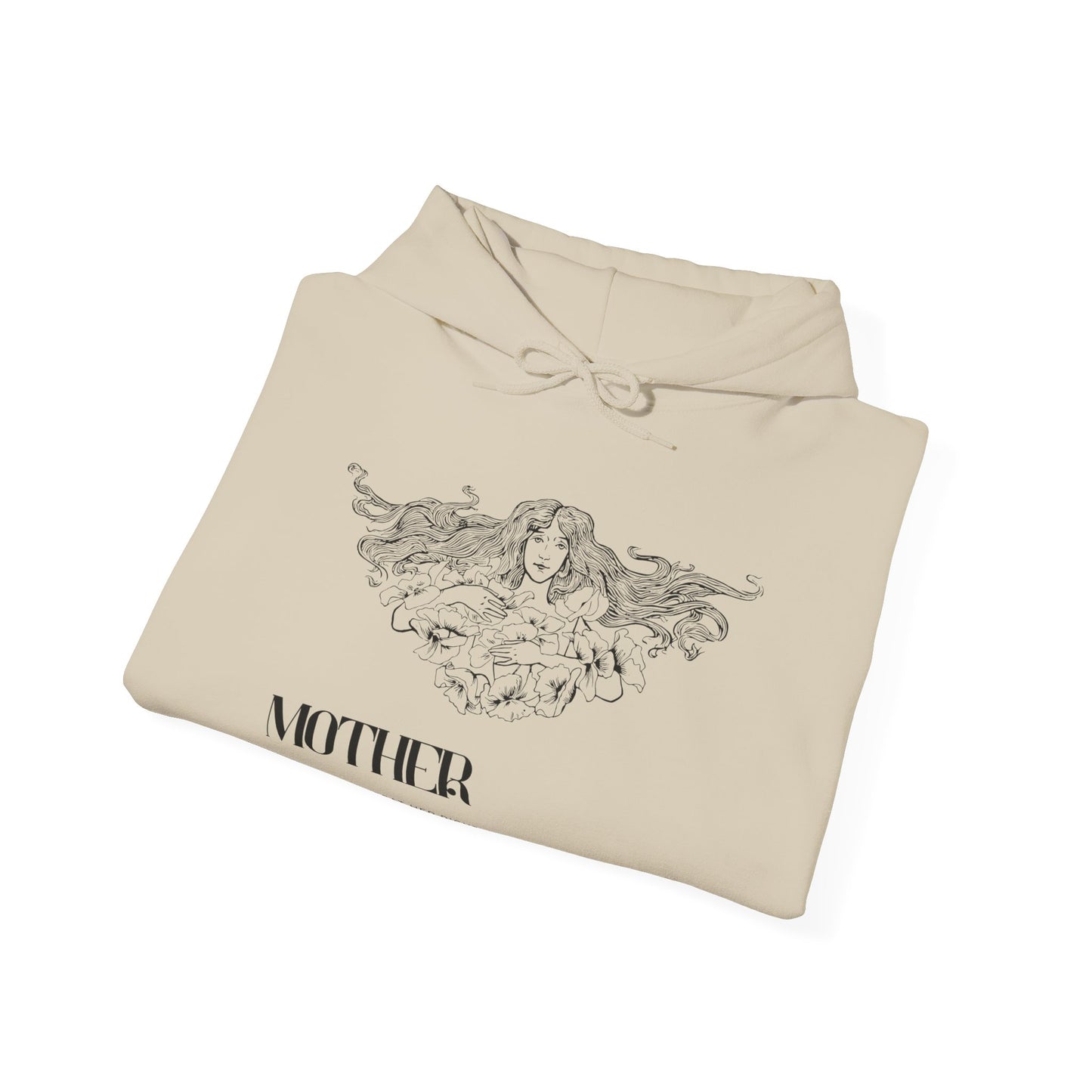 Unisex Oversized Hoodie | Mother Floral Print - Melioras