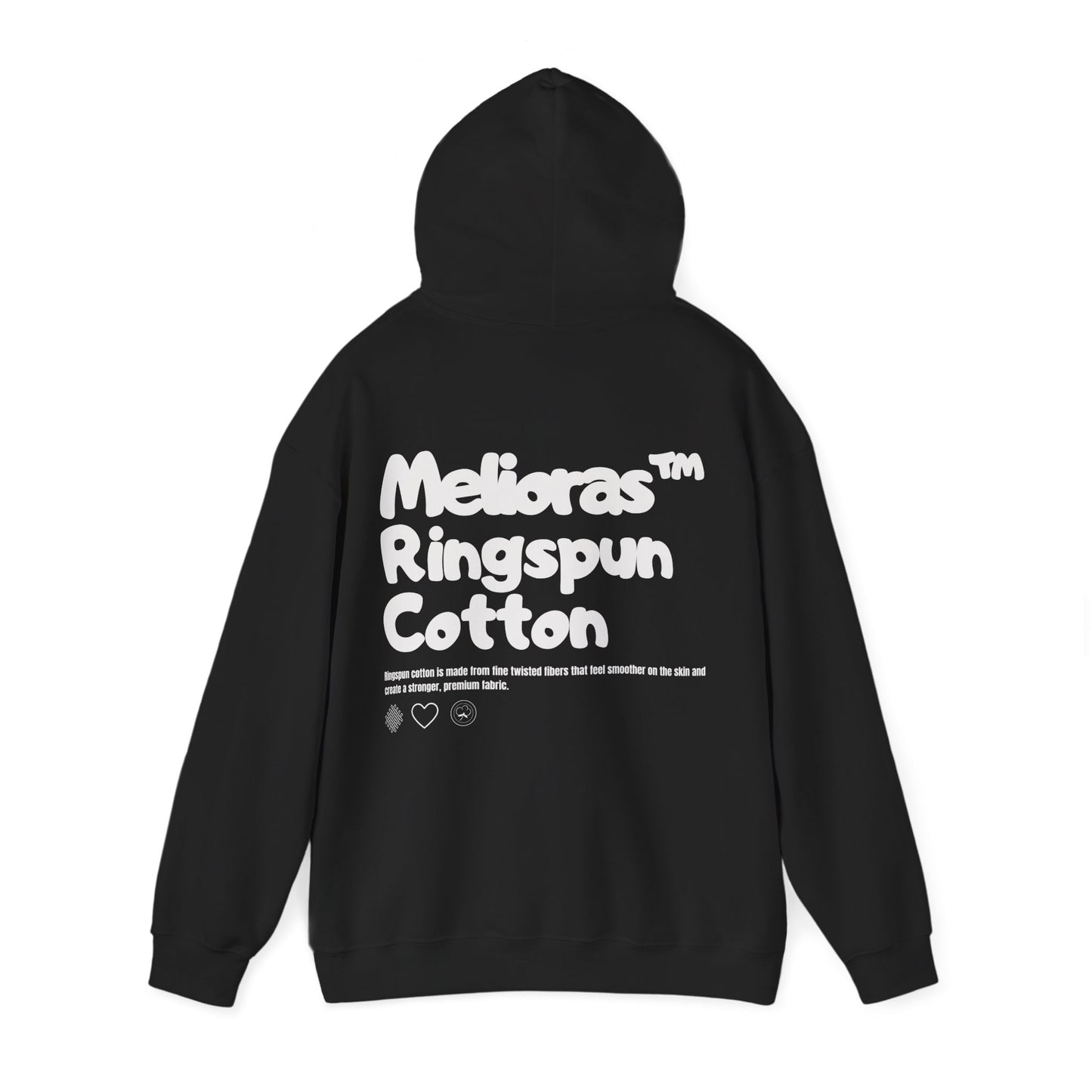 Premium Ringspun Cotton Hoodie | Melioras™ | 271g/m²