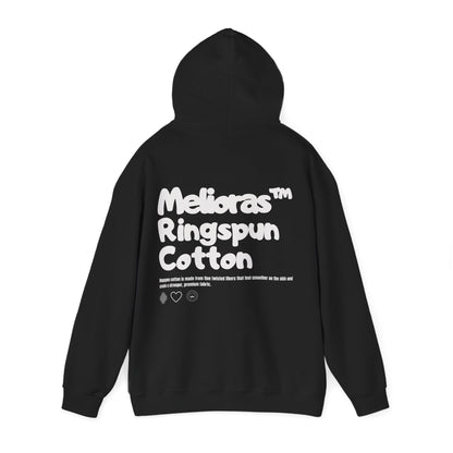 Premium Ringspun Cotton Hoodie | Melioras™ | 271g/m²