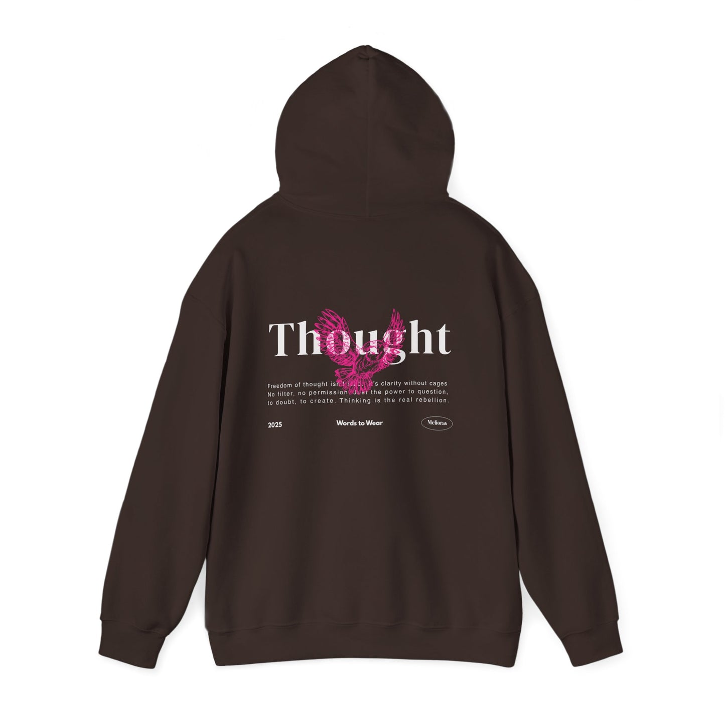 Thought Oversized Hoodie - Melioras