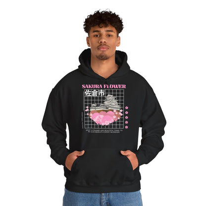 Sakura Flower Hoodie Unisex Heavy Blend™