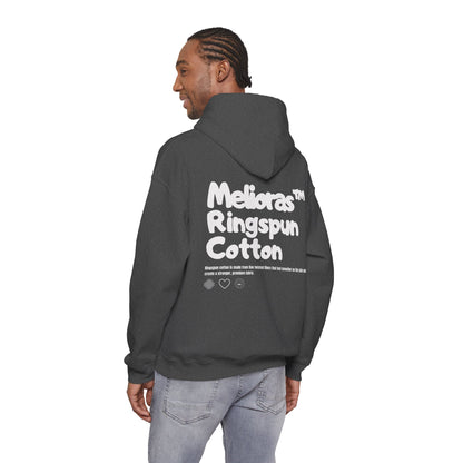 Premium Ringspun Cotton Hoodie | Melioras™ | 271g/m²