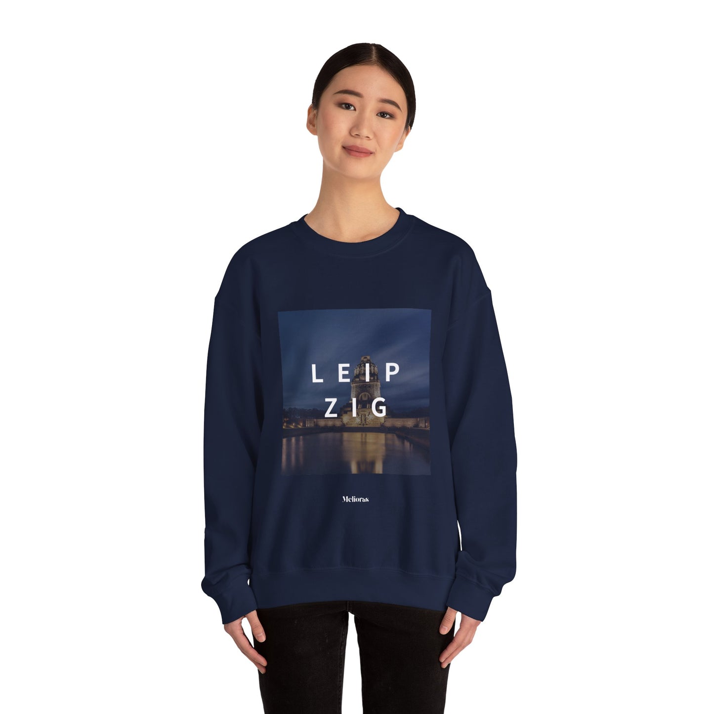 Leipzig Heavy Blend Sweatshirt – Homebase Edition by Melioras
